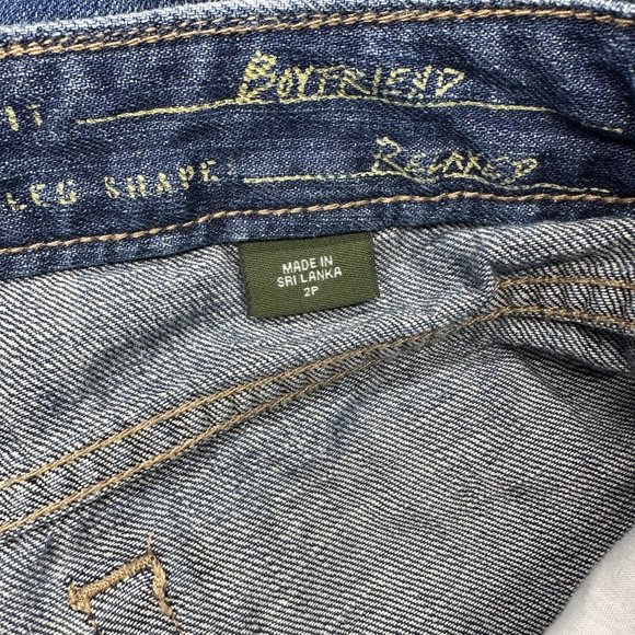 Eddie Bauer Boyfriend Fit Denim Capris (2P) - Picture 11 of 12